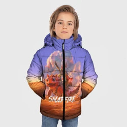 Куртка зимняя для мальчика Snapfire, цвет: 3D-светло-серый — фото 2