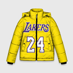 Куртка зимняя для мальчика Kobe Bryant 24, цвет: 3D-красный