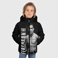 Куртка зимняя для мальчика EL CUCUY Tony Ferguson, цвет: 3D-черный — фото 2