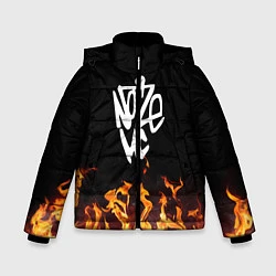 Куртка зимняя для мальчика Noize MC, цвет: 3D-красный