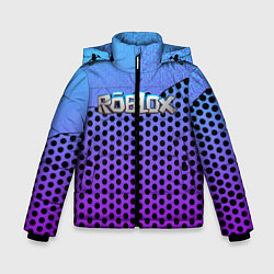 Куртка зимняя для мальчика Roblox Gradient Pattern, цвет: 3D-черный