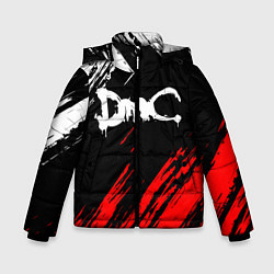 Куртка зимняя для мальчика DEVIL MAY CRY DMC, цвет: 3D-светло-серый