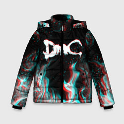 Куртка зимняя для мальчика DEVIL MAY CRY DMC, цвет: 3D-черный