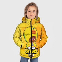 Куртка зимняя для мальчика Brawl Stars SALLY LEON, цвет: 3D-светло-серый — фото 2
