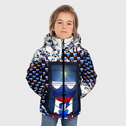 Куртка зимняя для мальчика CountryHumans, цвет: 3D-красный — фото 2