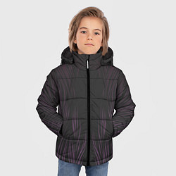 Куртка зимняя для мальчика Фиолетовое пламя, цвет: 3D-красный — фото 2