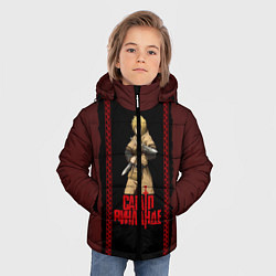 Куртка зимняя для мальчика Vinland saga Thorfinn, цвет: 3D-черный — фото 2