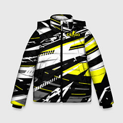 Куртка зимняя для мальчика Counter-Strike, цвет: 3D-черный