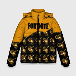 Куртка зимняя для мальчика Fortnite 2 глава 2 часть, цвет: 3D-черный