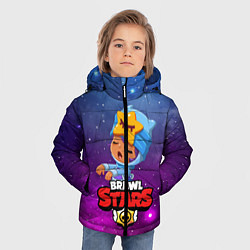 Куртка зимняя для мальчика BRAWL STARS SANDY, цвет: 3D-красный — фото 2