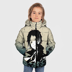 Куртка зимняя для мальчика Чиби Великий, цвет: 3D-черный — фото 2