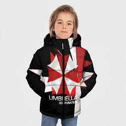 Куртка зимняя для мальчика UMBRELLA CORP, цвет: 3D-красный — фото 2