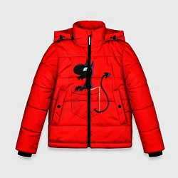 Куртка зимняя для мальчика Disenchantment, цвет: 3D-светло-серый