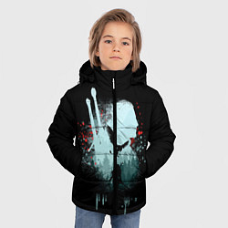 Куртка зимняя для мальчика ВЕДЬМАК, цвет: 3D-красный — фото 2
