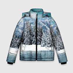 Зимняя куртка для мальчика Зимний лес