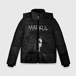 Куртка зимняя для мальчика MARKUL, цвет: 3D-черный