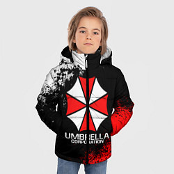 Куртка зимняя для мальчика RESIDENT EVIL UMBRELLA, цвет: 3D-черный — фото 2