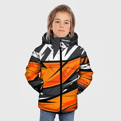 Куртка зимняя для мальчика Bona Fide Одежда для фитнеса, цвет: 3D-черный — фото 2