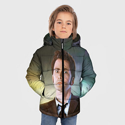 Куртка зимняя для мальчика 10 ДОКТОР, цвет: 3D-красный — фото 2