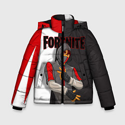 Куртка зимняя для мальчика IKONIK, цвет: 3D-черный