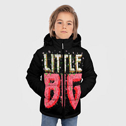 Куртка зимняя для мальчика Little Big, цвет: 3D-светло-серый — фото 2