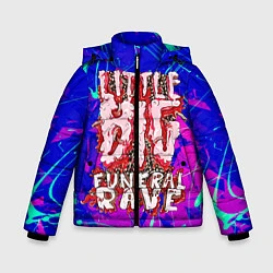 Куртка зимняя для мальчика Little Big: Rave, цвет: 3D-черный