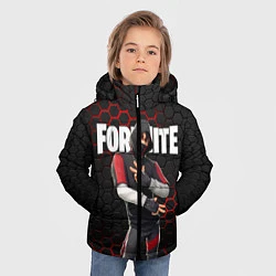 Куртка зимняя для мальчика FORTNITE IKONIK, цвет: 3D-черный — фото 2