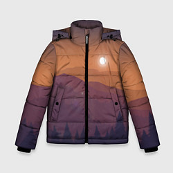Зимняя куртка для мальчика Горы