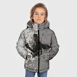 Куртка зимняя для мальчика Ghost of Tsushima, цвет: 3D-черный — фото 2