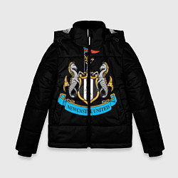 Куртка зимняя для мальчика NUFC, цвет: 3D-черный
