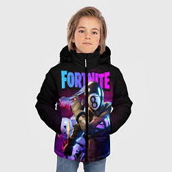 Куртка зимняя для мальчика FORTNITE, цвет: 3D-черный — фото 2
