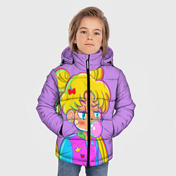 Куртка зимняя для мальчика SAILOR MOON, цвет: 3D-красный — фото 2