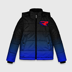 Куртка зимняя для мальчика Suzuki Bike, цвет: 3D-черный