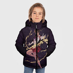 Куртка зимняя для мальчика SAILOR MARS, цвет: 3D-черный — фото 2