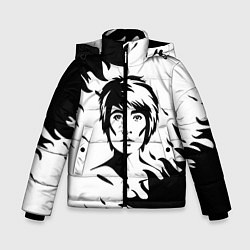 Куртка зимняя для мальчика Zемфира спина, цвет: 3D-светло-серый