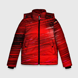 Зимняя куртка для мальчика Красный свет