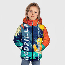 Куртка зимняя для мальчика Eminem и Juice WRLD, цвет: 3D-черный — фото 2