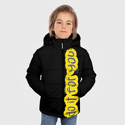 Куртка зимняя для мальчика Сделай это для себя, цвет: 3D-черный — фото 2