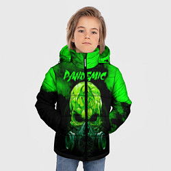 Куртка зимняя для мальчика Пандемия, цвет: 3D-черный — фото 2