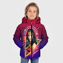 Куртка зимняя для мальчика Wonder Woman, цвет: 3D-красный — фото 2