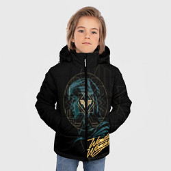 Куртка зимняя для мальчика Wonder Woman, цвет: 3D-черный — фото 2