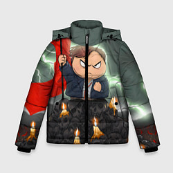Куртка зимняя для мальчика Eric Cartman, цвет: 3D-черный