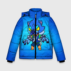 Куртка зимняя для мальчика БРАВЛ СОНИК, цвет: 3D-черный