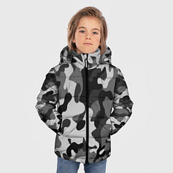 Куртка зимняя для мальчика ГОРОДСКОЙ КАМУФЛЯЖ, цвет: 3D-светло-серый — фото 2