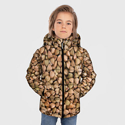 Куртка зимняя для мальчика Гречка Греча, цвет: 3D-черный — фото 2