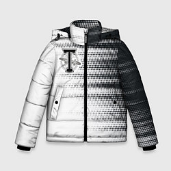 Куртка зимняя для мальчика Торпедо, цвет: 3D-черный