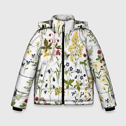 Зимняя куртка для мальчика Flowers