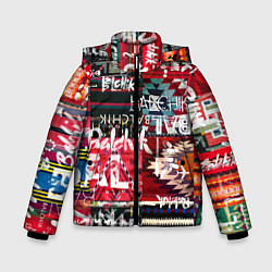 Куртка зимняя для мальчика Balchik pattern, цвет: 3D-черный