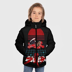 Куртка зимняя для мальчика AKIRA, цвет: 3D-черный — фото 2