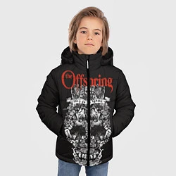 Куртка зимняя для мальчика Offspring, цвет: 3D-черный — фото 2